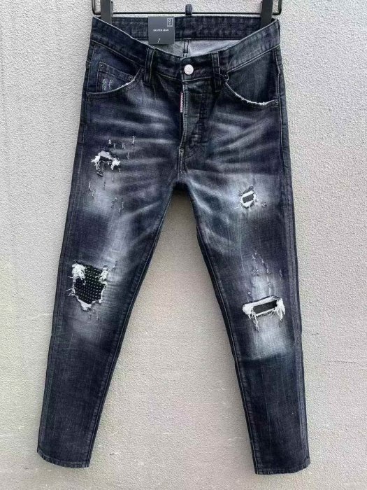 2025春先DSQUARED2 ディースクエアードジーンズ/デニムロゴプリント