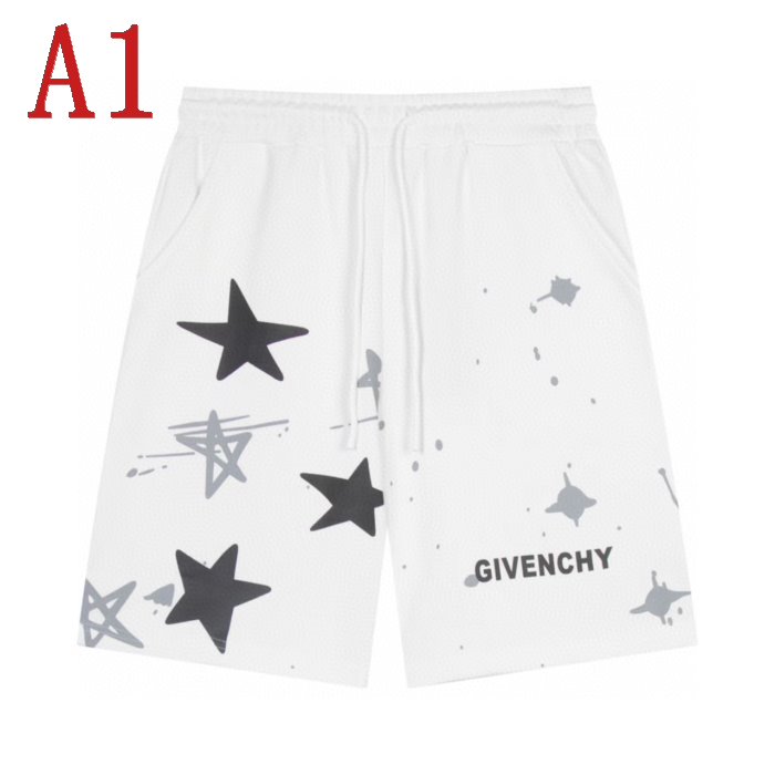 2025春先GIVENCHY ジバンシィ短裤 ユニークマルチカラー展開