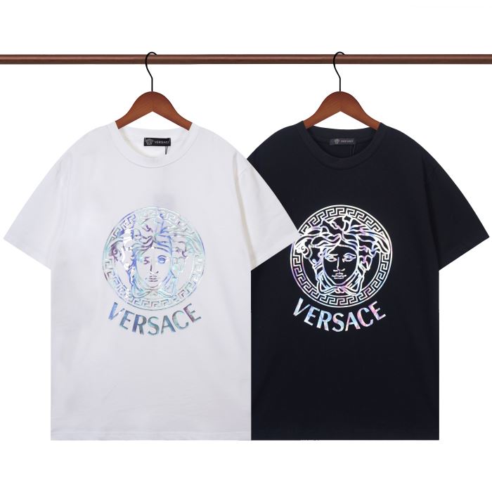 2025新作VERSACE ヴェルサーチシンボリックモチーフTシャツ