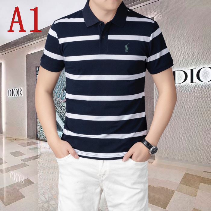 2025新作POLO RALPH LAUREN ポロ ラルフローレンモノクロームTシャツ