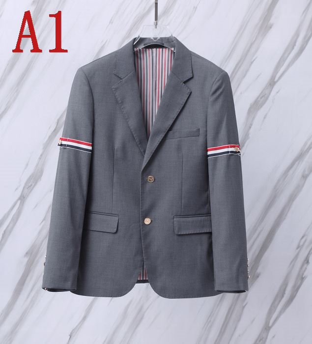 2025春先THOM BROWNE トムブラウンスーツジャケットフェミニンカラーチョイス充実