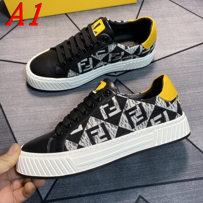 FENDI スニーカービンテージ愛好家へ◎年代ストリート風再現