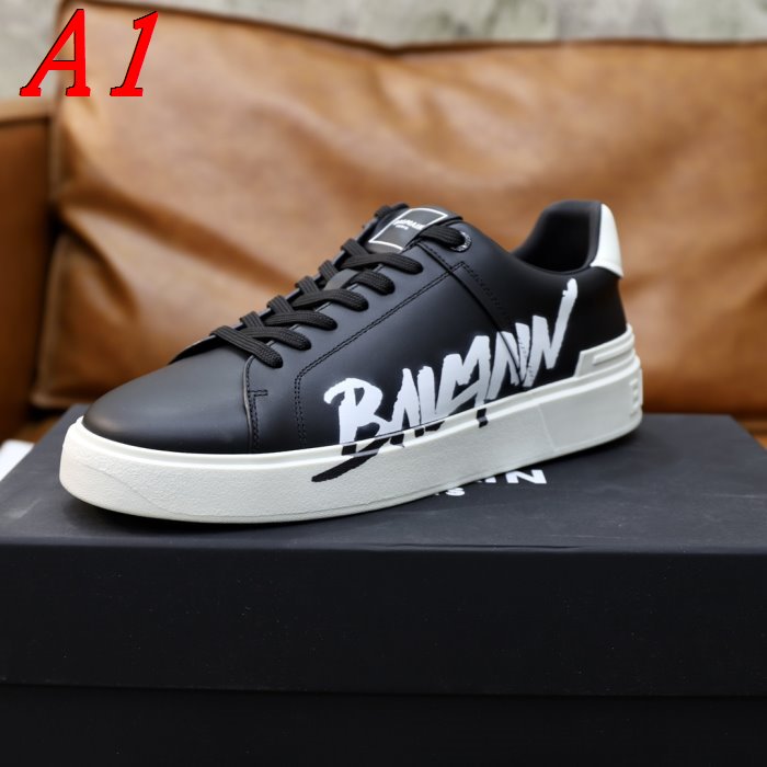BALMAIN スニーカー【梅雨対策】撥水機能付き!汚れにくい日常使いモデル