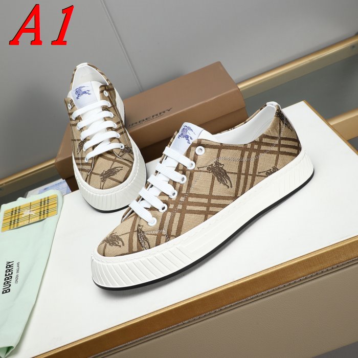 BURBERRY スニーカー室内トレーニングに最適！静音設計のスポーツモデル
