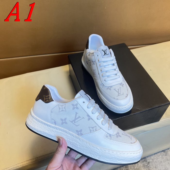 LOUIS VUITTON スニーカー【コスパ最高】ワイド版で足楽々◎長時間履きに最適