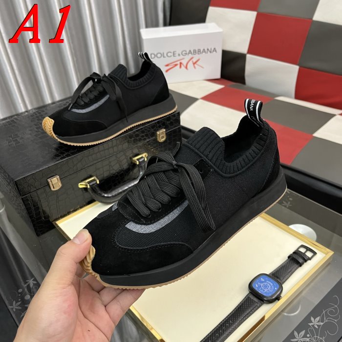 DOLCE＆GABBANA スニーカー秋の夜長に◎反射材付きで安全ラン