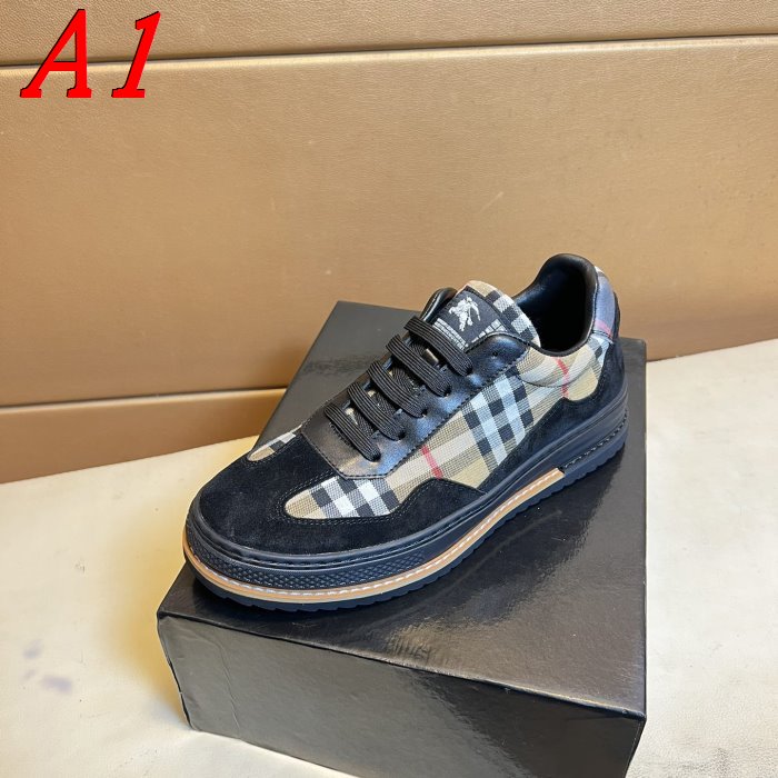 BURBERRY スニーカーシニア向け柔軟ソール★長時間立っても疲れない