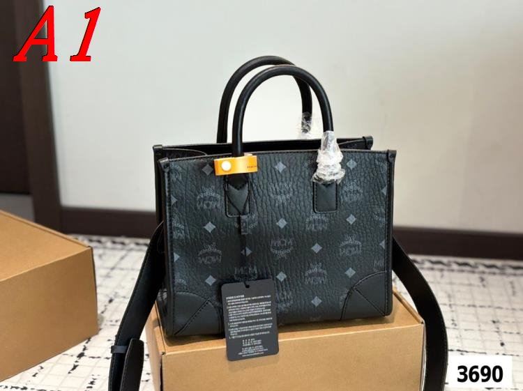 2025 使いやすい ショルダーバッグ/ハンドバッグ MCM エムシーエム 24CM