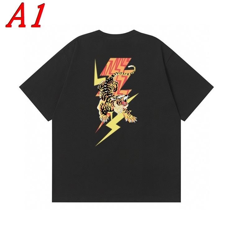 EVISUエヴィス 2025新作 ラウンドネック 半袖Tシャツ エスケープ