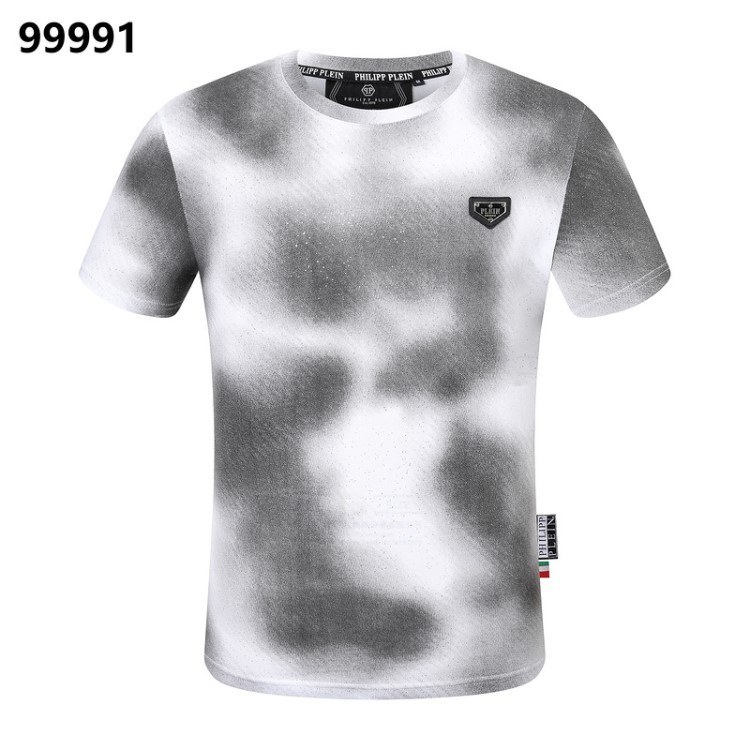 2025新作 PHILIPP PLEINフィリッププレイン クルーネック 半袖Tシャツ モード系