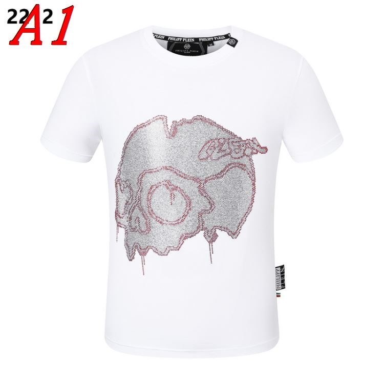 PHILIPP PLEINフィリッププレイン 2025新作 ラウンドネック 半袖Tシャツ ワイルド