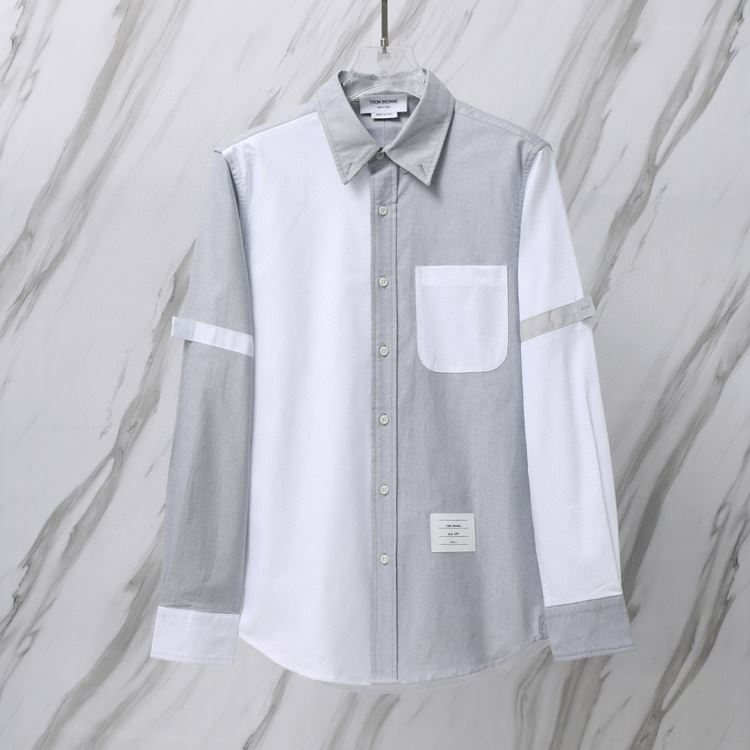 25新作 売れ筋 THOM BROWNE トムブラウン シャツ 0=S 1=M 2=L 3=XL 4=XXL
