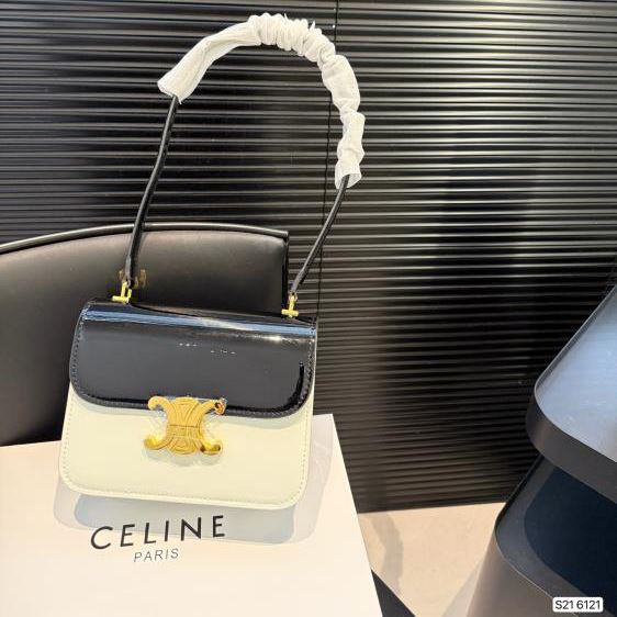 2025 ロマンチック ショルダーバッグ CELINE セリーヌ 18CM