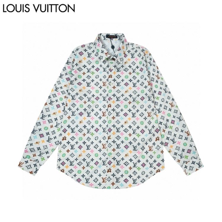 25新作 ナチュラル LOUIS VUITTON ルイヴィトン シャツ M L XL XXL