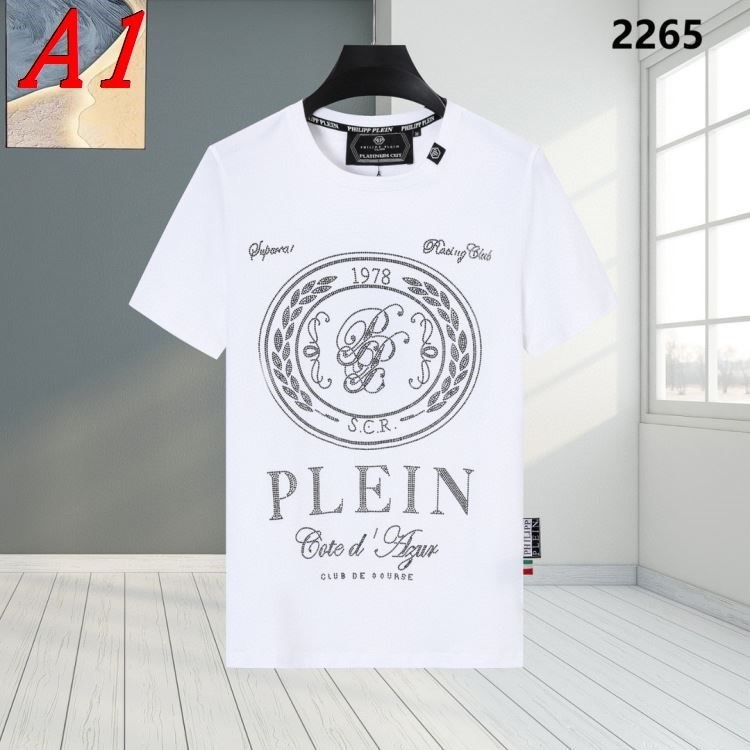 2025新作 PHILIPP PLEINフィリッププレイン クルーネック 半袖Tシャツ エレメント