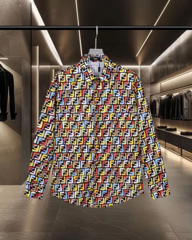 25新作 おすすめ FENDI フェンデイ シャツ M L XL XXL