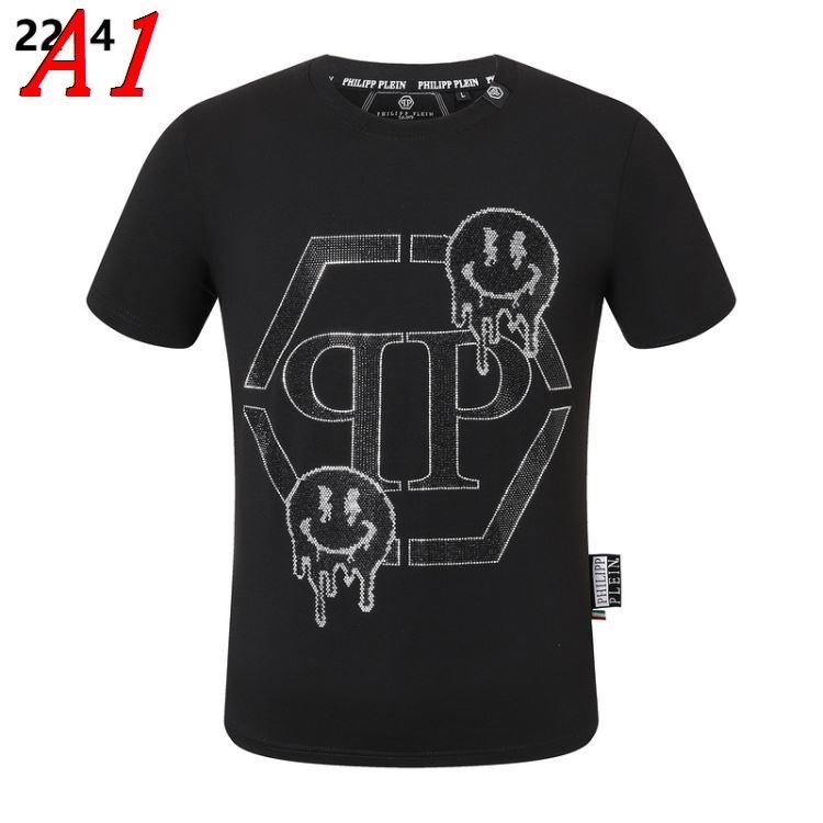 PHILIPP PLEINフィリッププレイン 2025新作 ラウンドネック 半袖Tシャツ シーン別対応