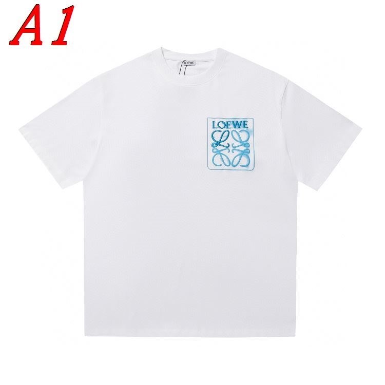 LOEWEロエベ 2025新作   ラウンドネック 半袖Tシャツ   数量限定