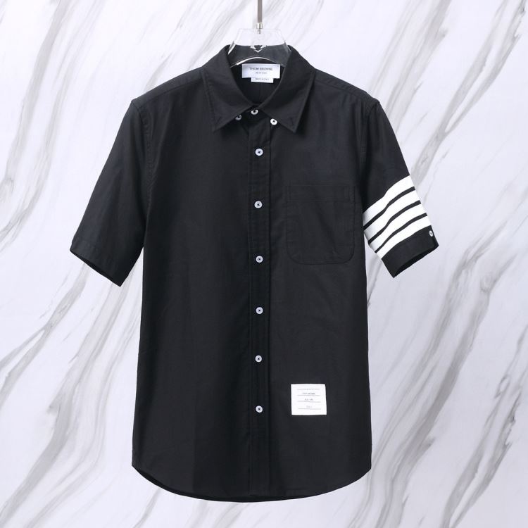 25新作 ネット限定 THOM BROWNE トムブラウン シャツ 0=S 1=M 2=L 3=XL 4=XXL