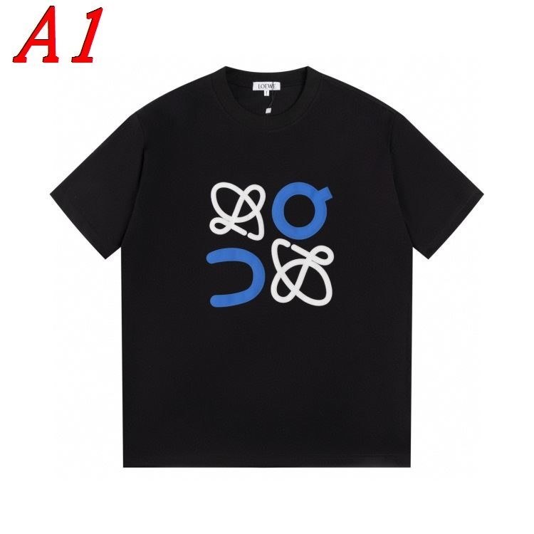 LOEWEロエベ 2025新作 クルーネック 半袖Tシャツ トレンドトップ