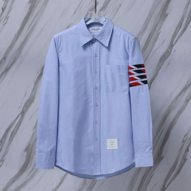25新作 コラボ THOM BROWNE トムブラウン シャツ 0=S 1=M 2=L 3=XL 4=XXL