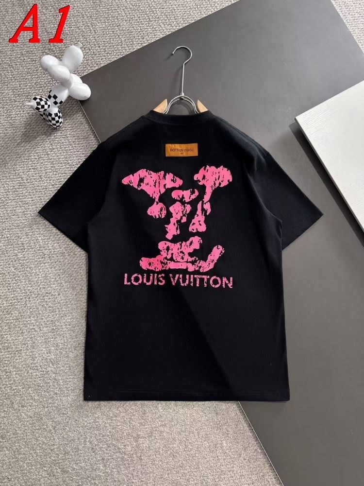 LOUIS VUITTONルイヴィトン 2025新作 クルーネック 半袖Tシャツ マルチシーズン