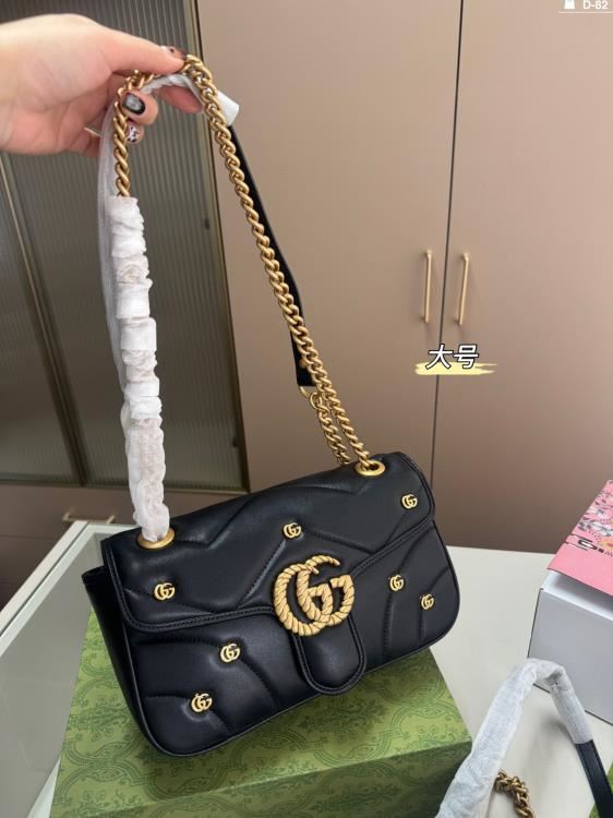 2025 エッジー ショルダーバッグ/ショルダーバッグ GUCCI グッチ 25CM/20CM