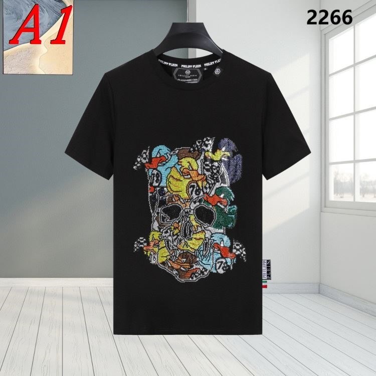 2025新作 PHILIPP PLEINフィリッププレイン クルーネック 半袖Tシャツ カジュアル