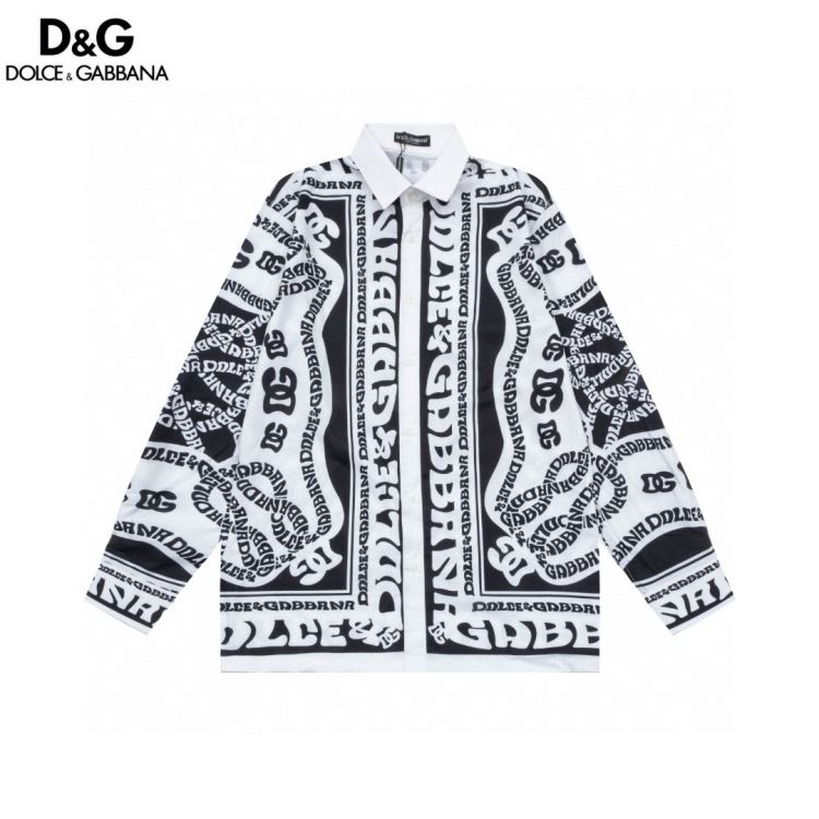 25新作 手作り DOLCE＆GABBANA ドルチェ＆ガッバーナ シャツ M L XL XXL