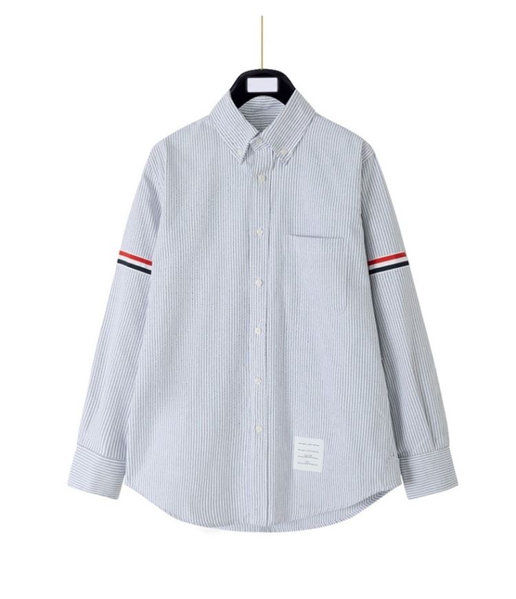 25新作 アフターサービス THOM BROWNE トムブラウン シャツ 0=S 1=M 2=L 3=XL 4=XXL