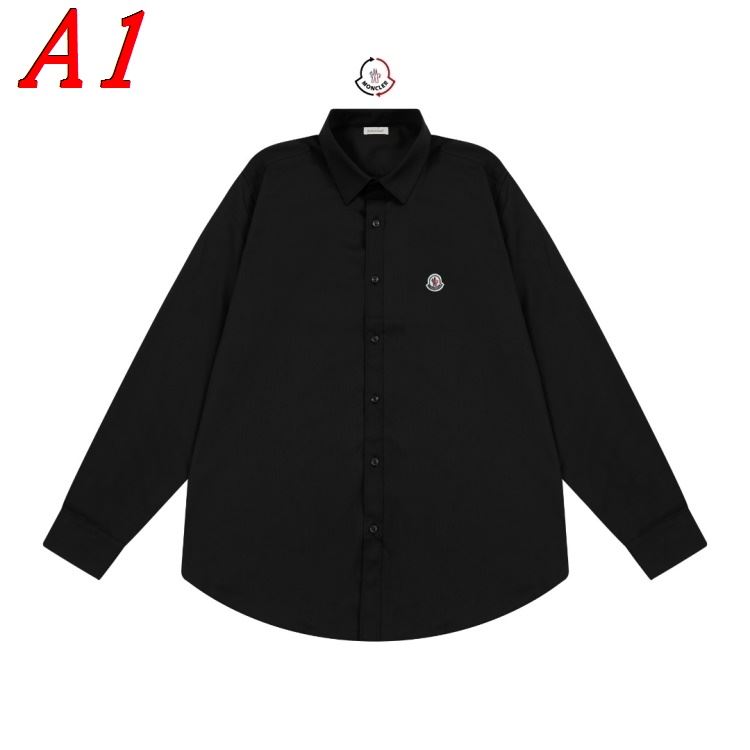 25新作 セール MONCLER モンクレール シャツ 39=M 40=L 41=XL 42=XXL 43=XXXL