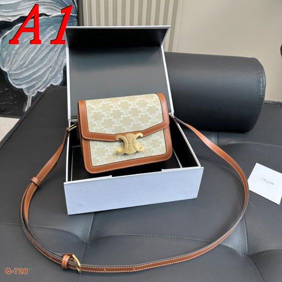 2025 アーティスティック ショルダーバッグ CELINE セリーヌ 18CM