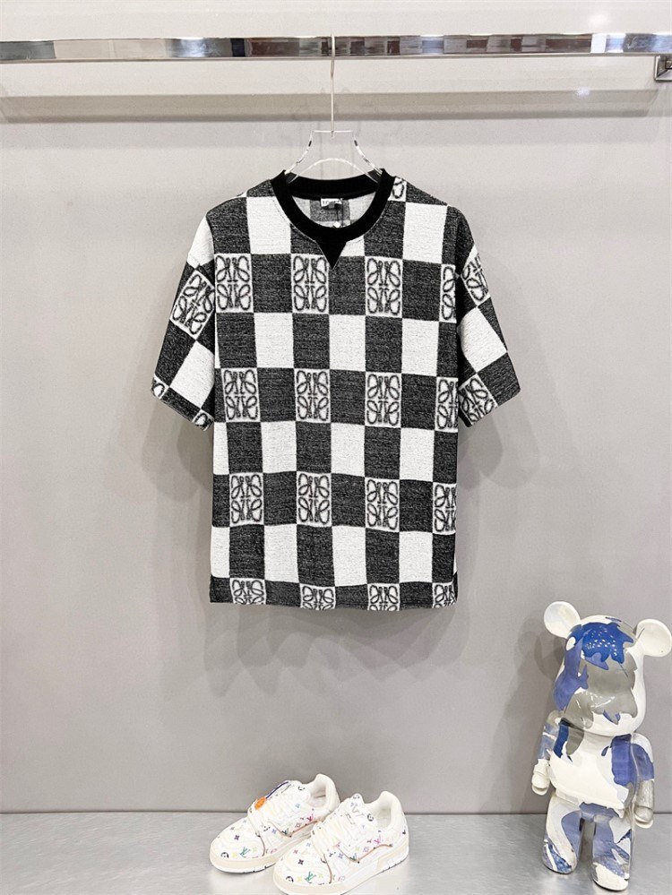 LOEWEロエベ 2025新作 ラウンドネック 半袖Tシャツ ジェンダーレス