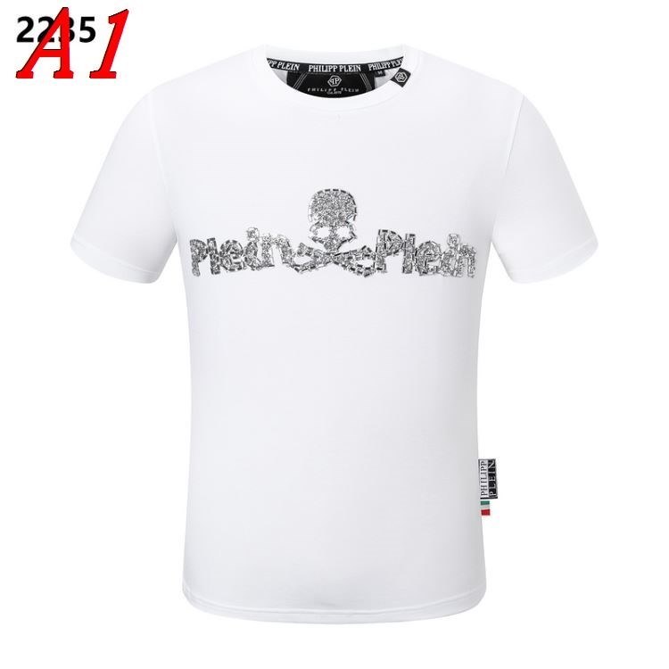 PHILIPP PLEINフィリッププレイン 2025新作 クルーネック 半袖Tシャツ ジェンダーレス