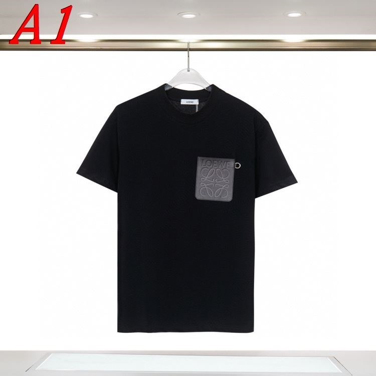 2025新作 LOEWEロエベ クルーネック 半袖Tシャツ リラックス
