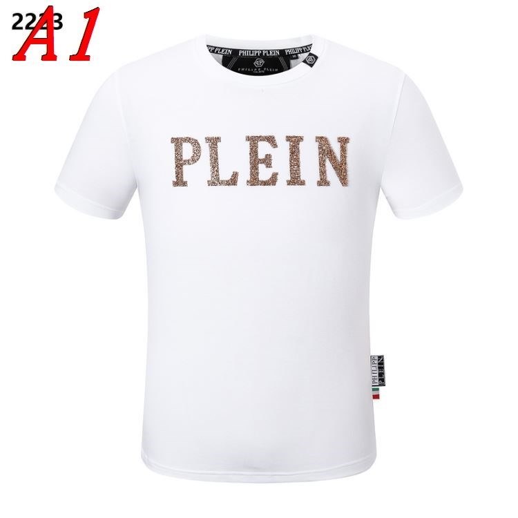 2025新作 PHILIPP PLEINフィリッププレイン クルーネック 半袖Tシャツ ストリート系