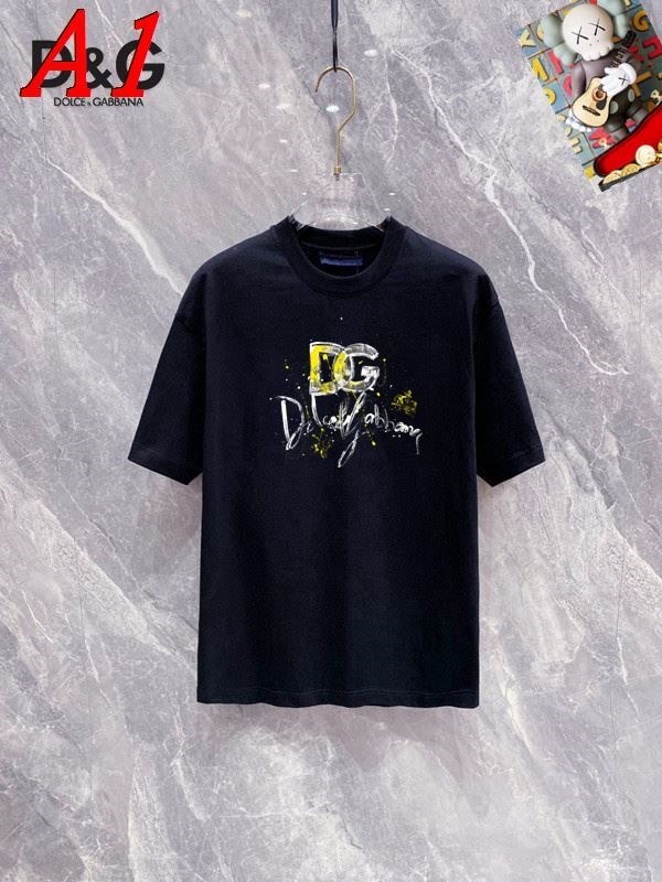 DOLCE＆GABBANAドルチェ＆ガッバーナ 2025新作 クルーネック 半袖Tシャツ シンプル