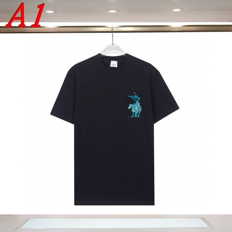 2025新作 BURBERRYバーバリー クルーネック 半袖Tシャツ フレッシュ