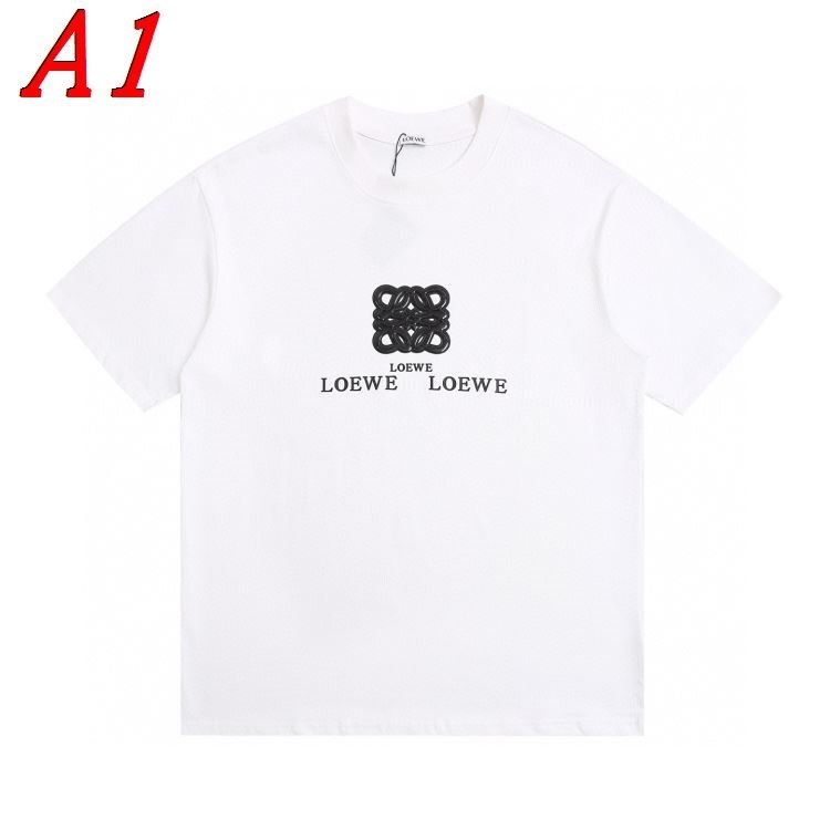 LOEWEロエベ 2025新作 ラウンドネック 半袖Tシャツ スマート