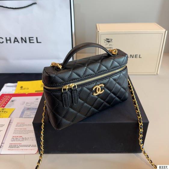 2025 丈夫 化粧ポーチ CHANEL シャネル 25CM
