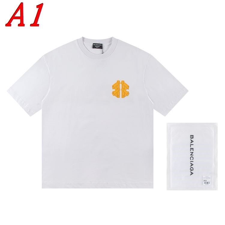 BALENCIAGAバレンシアガ 2025新作 クルーネック 半袖Tシャツ コラボモデル