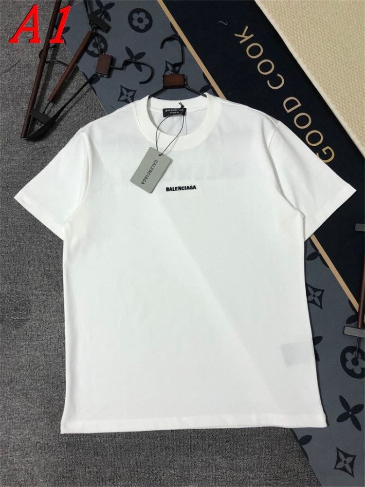 BALENCIAGAバレンシアガ 2025新作 クルーネック 半袖Tシャツ プレミアム