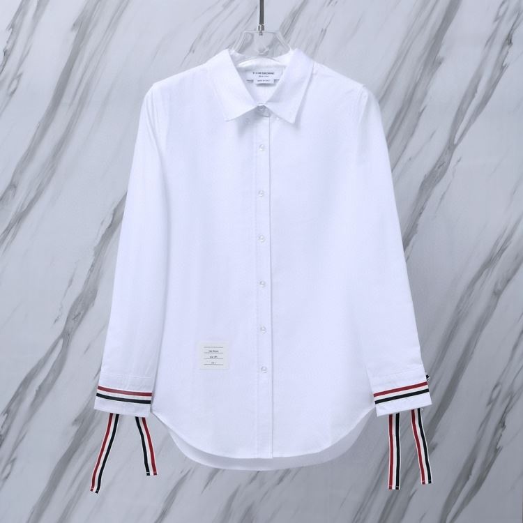 25新作 ハイエンド THOM BROWNE トムブラウン シャツ 0=S 1=M 2=L 3=XL 4=XXL