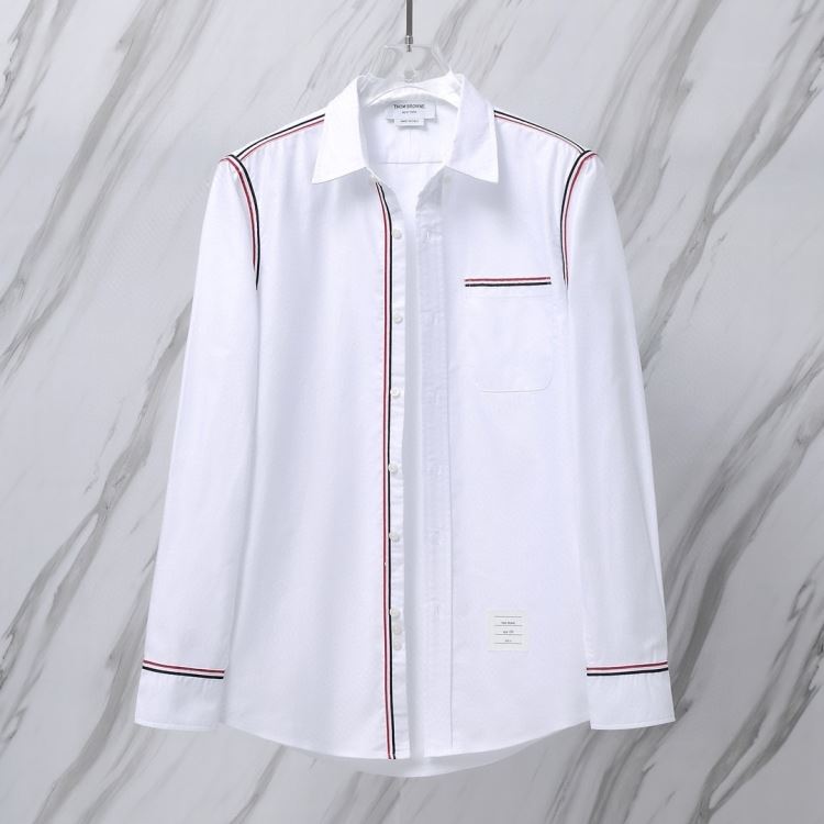 25新作 セレブ御用達 THOM BROWNE トムブラウン シャツ 0=S 1=M 2=L 3=XL 4=XXL