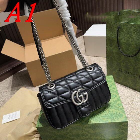 2025 プレミアム ショルダーバッグ/ショルダーバッグ GUCCI グッチ 24CM/21CM/17CM