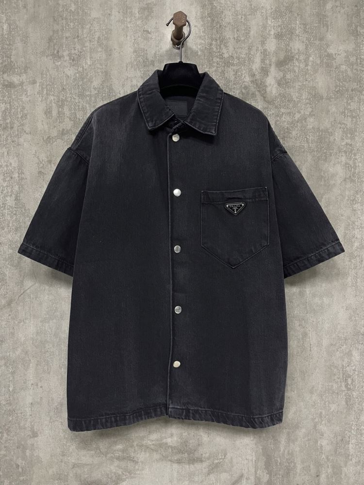 25新作 シンプル PRADA プラダ シャツ S M L XL