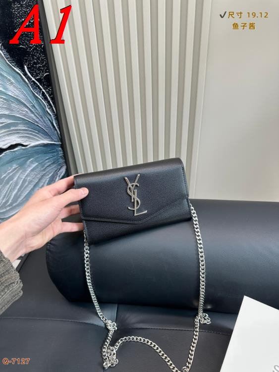 2025 コンパクト ショルダーバッグ/ショルダーバッグ YSL  イヴ サンローラン   19CM