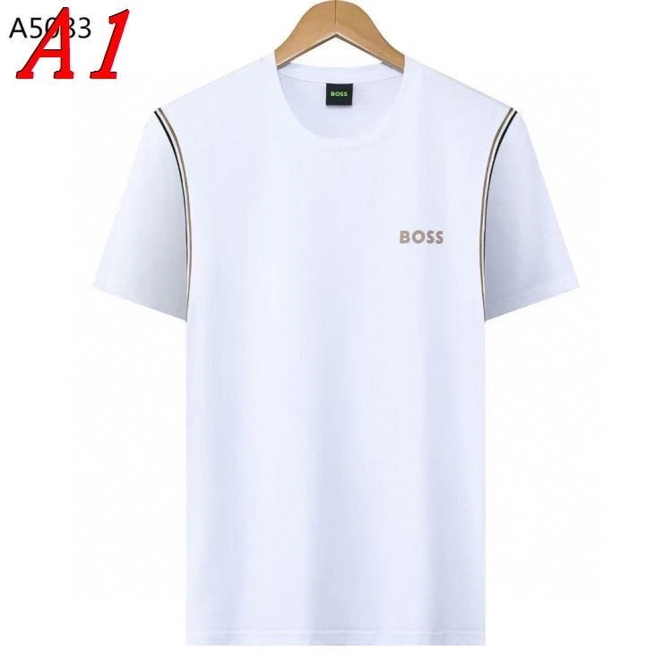 2025新作 HUGO BOSSヒューゴボス クルーネック 半袖Tシャツ クール