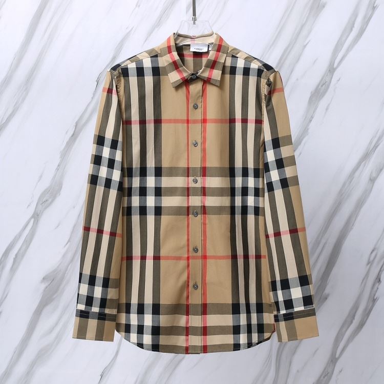 25新作 高級感 BURBERRY バーバリー シャツ 0=S 1=M 2=L 3=XL 4=XXL