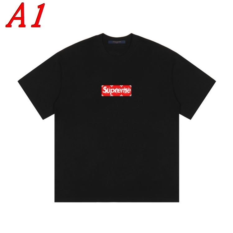 LOUIS VUITTONルイヴィトン 2025新作 ラウンドネック 半袖Tシャツ モード系